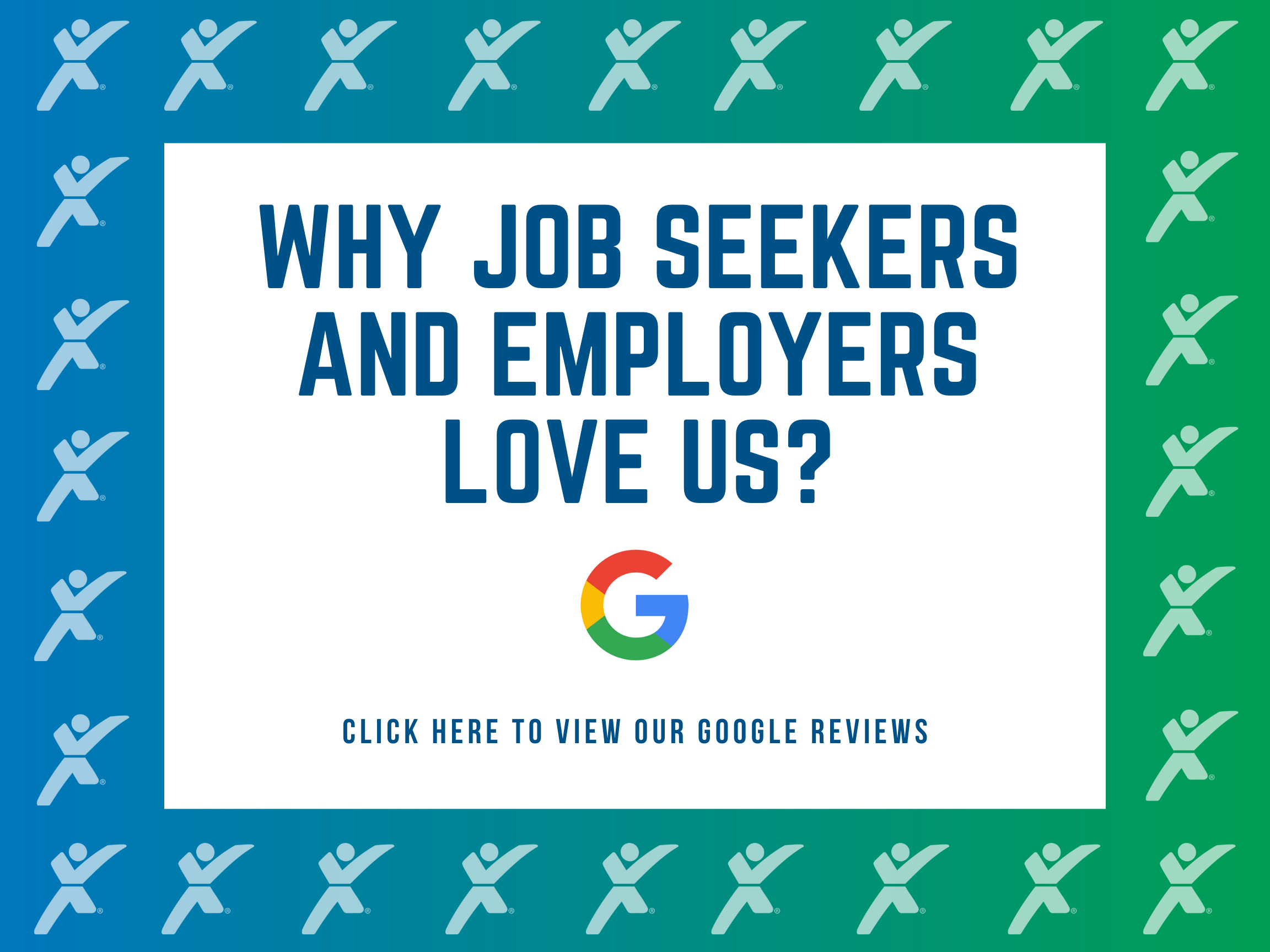 Why job seekers and employers love us